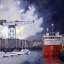 James Watt Dock Greenock - Original Painting